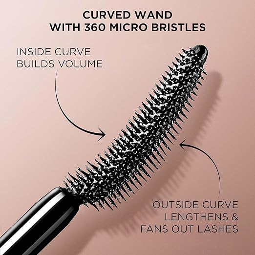 Lancôme Lash Idôle Lash-Lifting & Volumizing Mascara - Black Mascara for Instant Volume, Length & Lift - Smudge Proof & Up To 24H Wear - Black