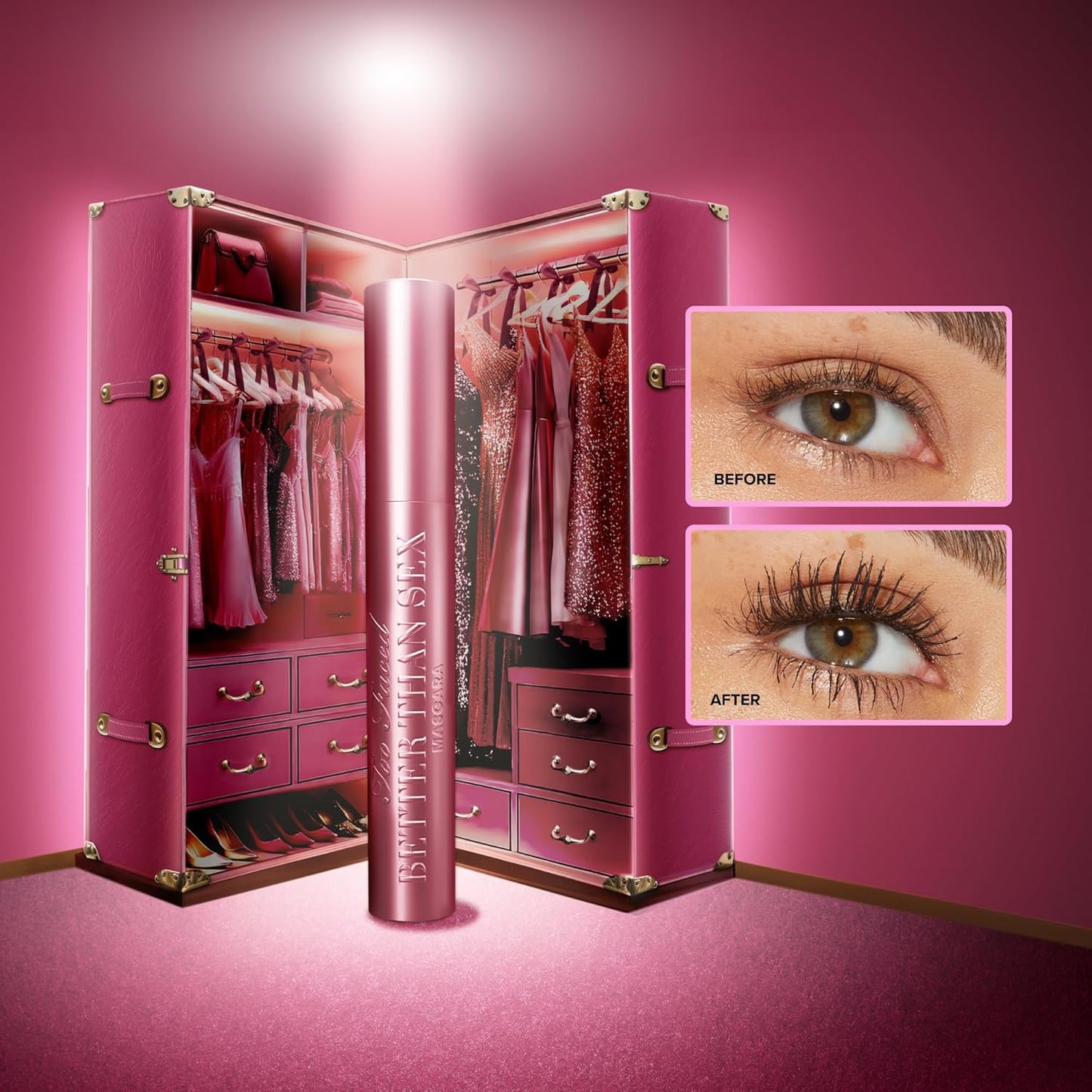 Too Faced Better Than Sex Volumizing Mascara | Volume, Length + Peptides
