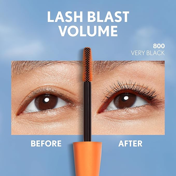 COVERGIRL Lash Blast Volume Mascara, Long-Wearing, Smudge-Proof, Cruelty Free - Black Brown (Pack of 1)