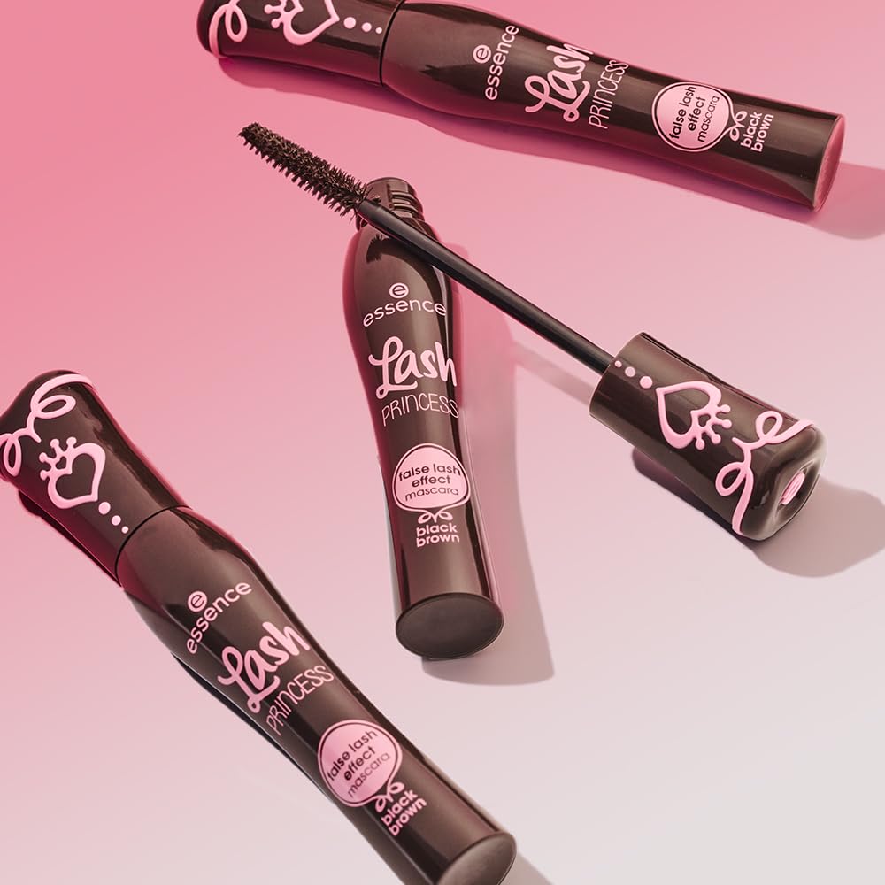 essence | Lash Princess False Lash Effect Mascara Brown (1 Pack) | Intense Volume, Length & Definition | Vegan, Cruelty Free & Paraben Free