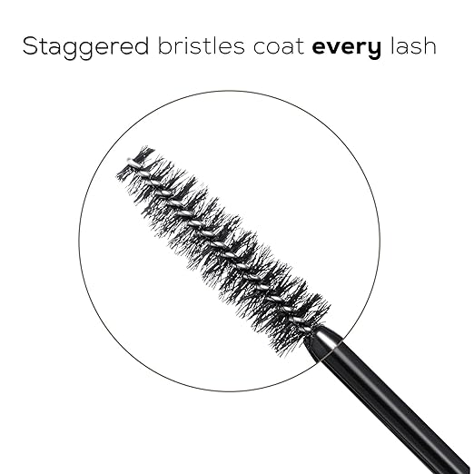 bareMinerals Lashtopia Mega Volume Mineral-Based Black Mascara, 10X More Volume