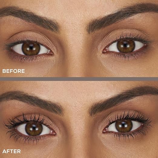 bareMinerals Lashtopia Mega Volume Mineral-Based Black Mascara, 10X More Volume