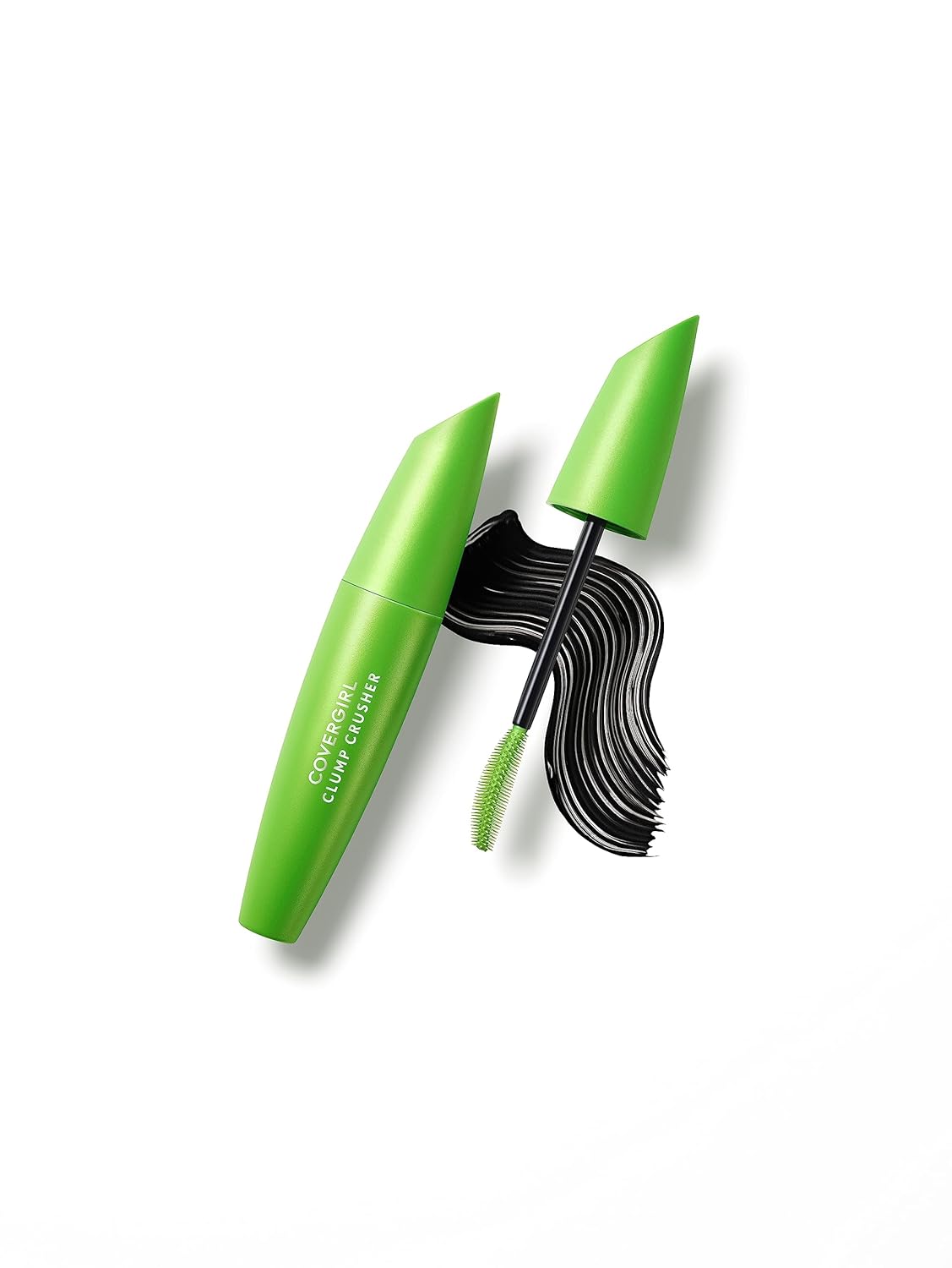 COVERGIRL Clump Crusher Mascara, 20X More Volume, Double Sided Brush, Long-Lasting Wear - 800 Very Black (Pack of 1)