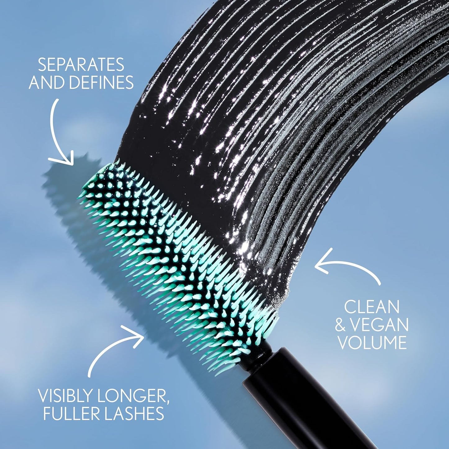 CoverGirl Lash Blast Clean Volume Mascara, Vegan Formula, Volumizing, Smudge-Proof, Cruelty Free, Very Black, 1 Count